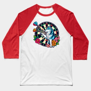 Wolf darts Baseball T-Shirt